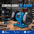Increible Esmeril de Banco - 2 piedras de esmeril ⚙️