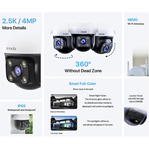 Camara Full HD-360° TENDA